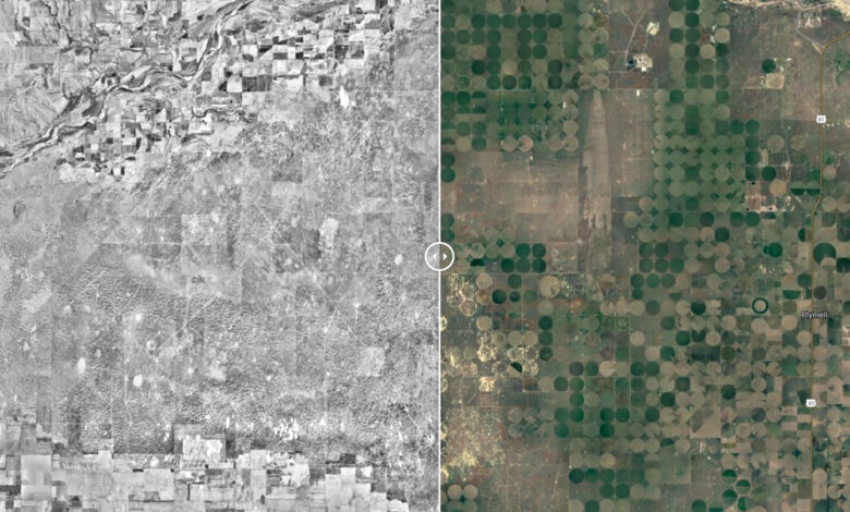 Landscape Explorer shows how much the American West has changed Landscape Explorer shows how much the American West has changed