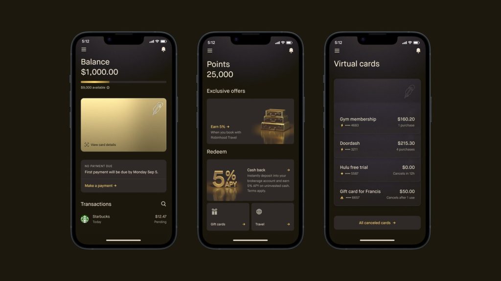 Robinhood's new Gold Card