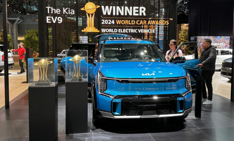 Kia EV9 Named World Electric Vehicle And World Car Of The Year Kia EV9 Named World Electric Vehicle And World Car Of The Year