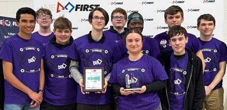 BVT’s FIRST Robotics Competition Team 61 – The Intimidators earns Judges’ Award BVT’s FIRST Robotics Competition Team 61 – The Intimidators earns Judges’ Award