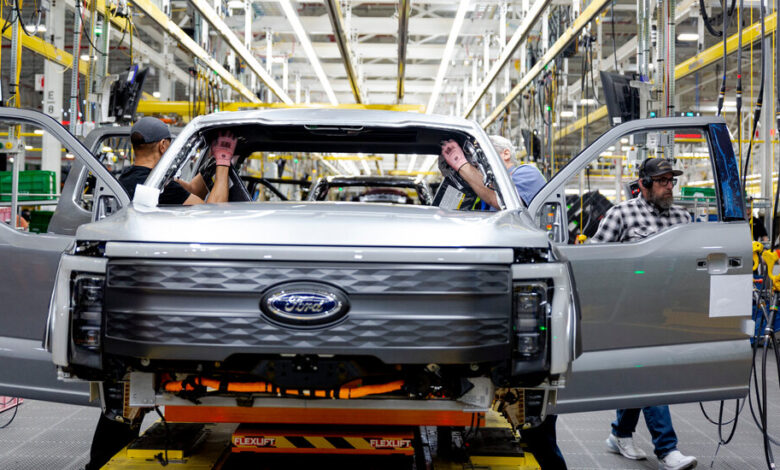 Ford Slows Its Push Into Electric Vehicles Ford Slows Its Push Into Electric Vehicles
