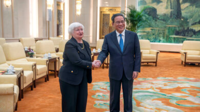 Yellen Sees ‘More Work to Do’ as China Talks End With No Breakthrough