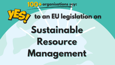 Open letter – “Yes to an EU legislation on Sustainable Resource Management”