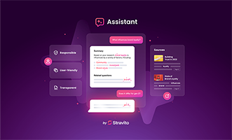 Stravito’s new Assistant is a conversational insights companion advancing generative AI