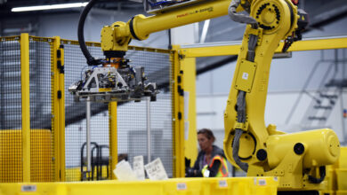 Top Amazon exec says it’s a ‘myth’ robots steal jobs