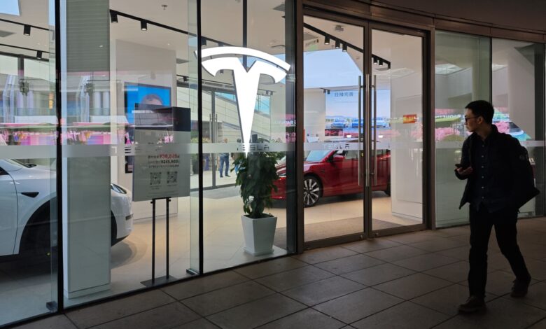 Stocks making the biggest moves midday: TSLA, GS, CRM Stocks making the biggest moves midday: TSLA, GS, CRM