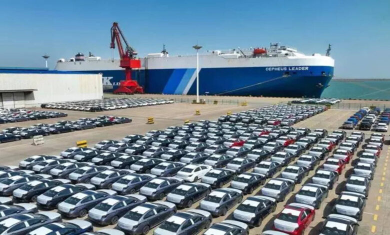 Automobile exports from India dip 5.5% in FY24 Automobile exports from India dip 5.5% in FY24