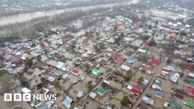 Watch: Russian region hit by record flooding