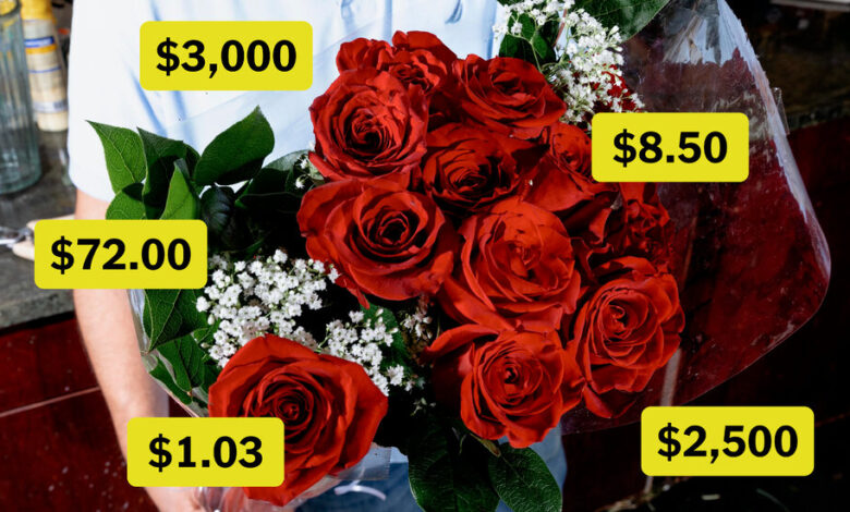 Here’s Why This Bouquet of Red Roses Costs in NYC. Here’s Why This Bouquet of Red Roses Costs in NYC.