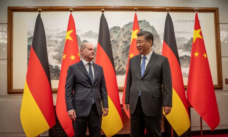 Germany’s Leader, Olaf Scholz, Walks a Fine Line in China Germany’s Leader, Olaf Scholz, Walks a Fine Line in China