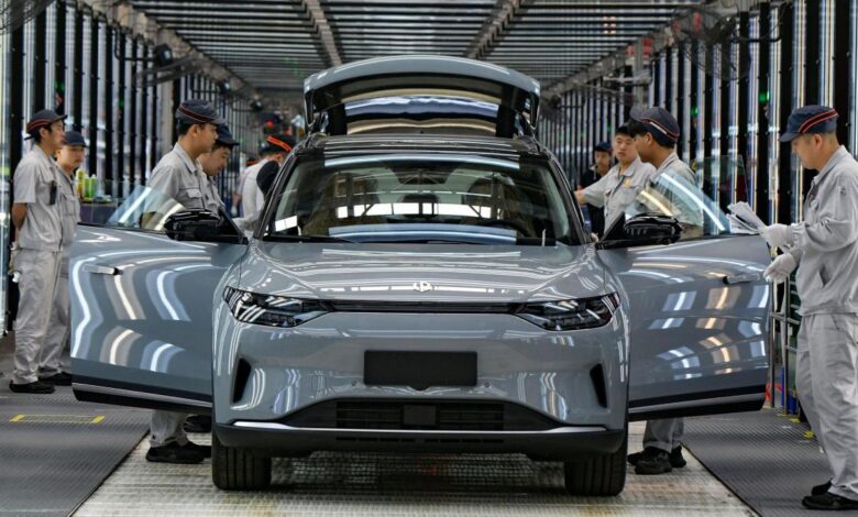 Biden urged to ban China-made electric vehicles Biden urged to ban China-made electric vehicles