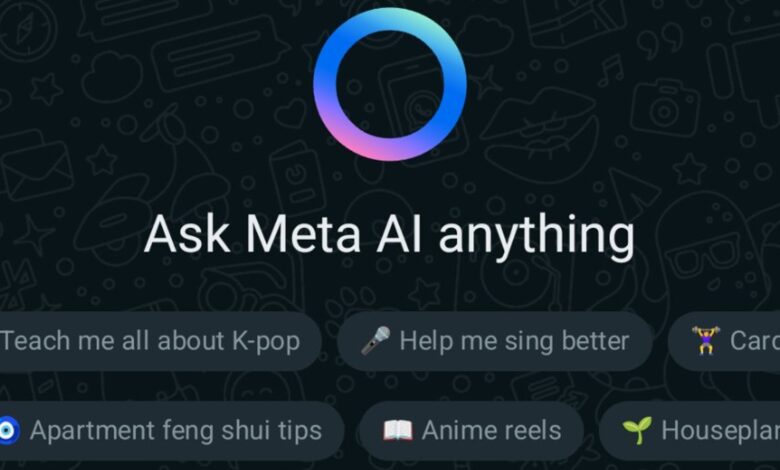 WhatsApp testing new generative AI features powered by Meta’s Llama | Technology News WhatsApp testing new generative AI features powered by Meta’s Llama | Technology News