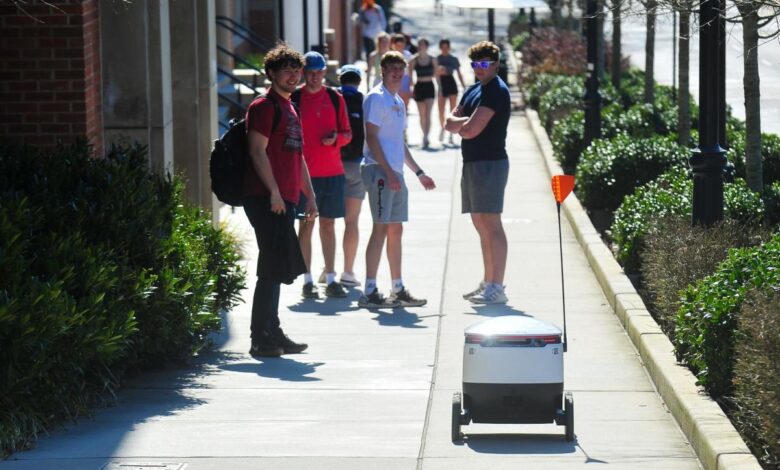Delivery robots could hit the chopping block – not city streets – if Knoxville ban passes Delivery robots could hit the chopping block – not city streets – if Knoxville ban passes