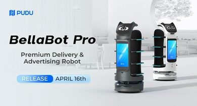 Pudu Robotics Releases Catering and Retail Service Robot, BellaBot Pro, With New AI, Safety and Marketing Capabilities