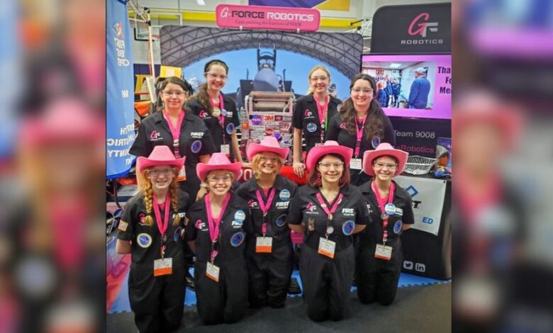 Johnston County all-girls robotics team among 6 from central NC headed to world championship Johnston County all-girls robotics team among 6 from central NC headed to world championship