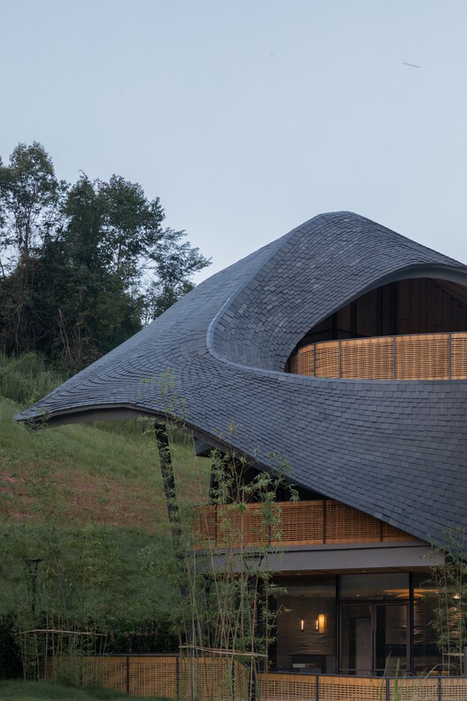 Linpan Cloud Eye: Chengdu Dayi Rural Neighborhood Center / Archi-Union Architects - Exterior Photography