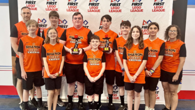 The Sharon Tiger Techs Robotics Team win at FIRST Championship in Houston