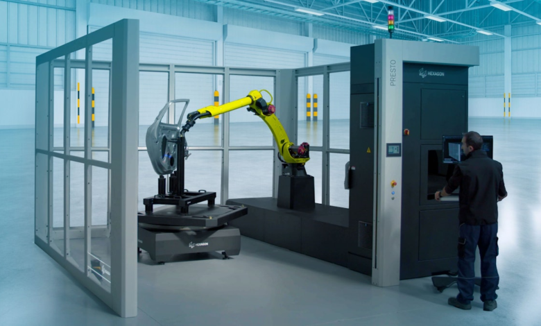 Hexagon Revolutionizes Robotic Quality Inspection with PRESTO System Hexagon Revolutionizes Robotic Quality Inspection with PRESTO System