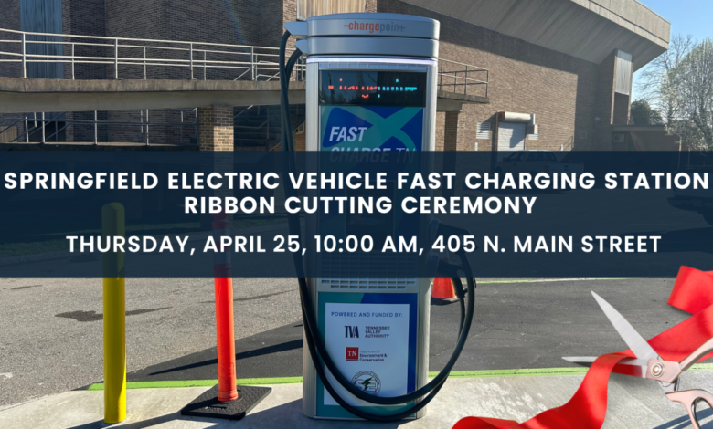 City of Springfield’s first electric vehicle fast-charging station opens near Highway 41 City of Springfield’s first electric vehicle fast-charging station opens near Highway 41