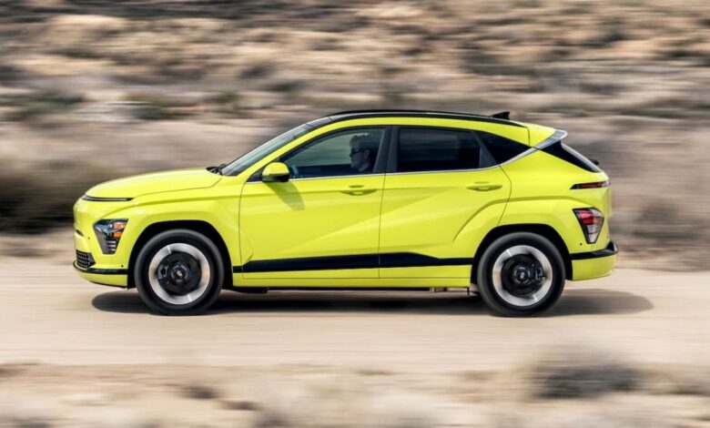 Hyundai Kona Electric cheaper to lease than gas model at 9/mo