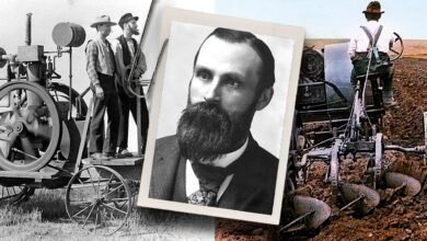 Meet the American who invented the gas-powered tractor, John Froelich, entrepreneur who helped feed the world