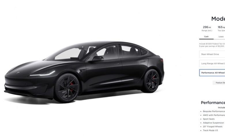 Tesla Model 3 Performance is 3 days old and already got a k price hike Tesla Model 3 Performance is 3 days old and already got a k price hike