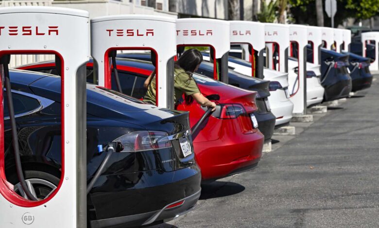 Tesla superchargers in California now available for all EVs Tesla superchargers in California now available for all EVs