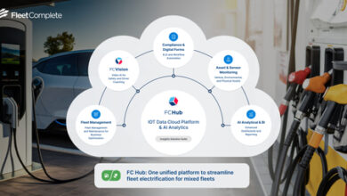 Fleet Complete Launches Unified Solution for Managing EV Adoption in Mixed Fleets