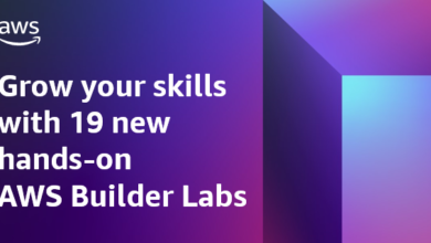 Grow your cloud skills with 19 new hands-on AWS Builder Labs