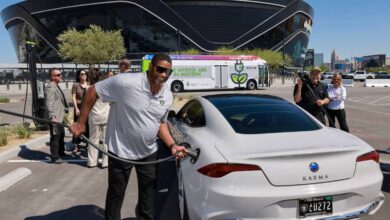 NV Energy, Raiders team up to offer electric vehicle charging stations at Allegiant Stadium | Allegiant Stadium