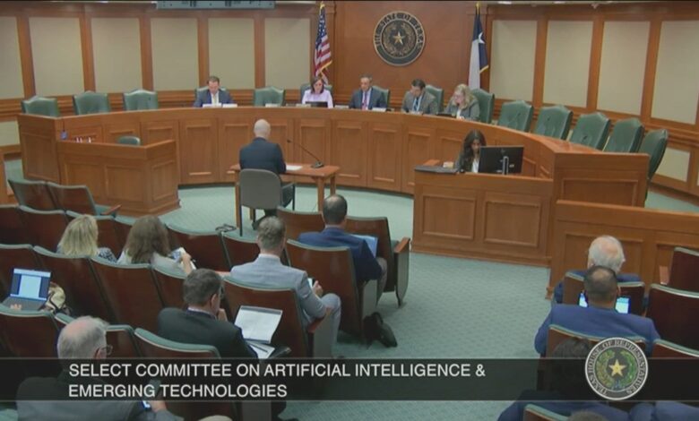 Texas lawmakers studying the impact of artificial intelligence Texas lawmakers studying the impact of artificial intelligence