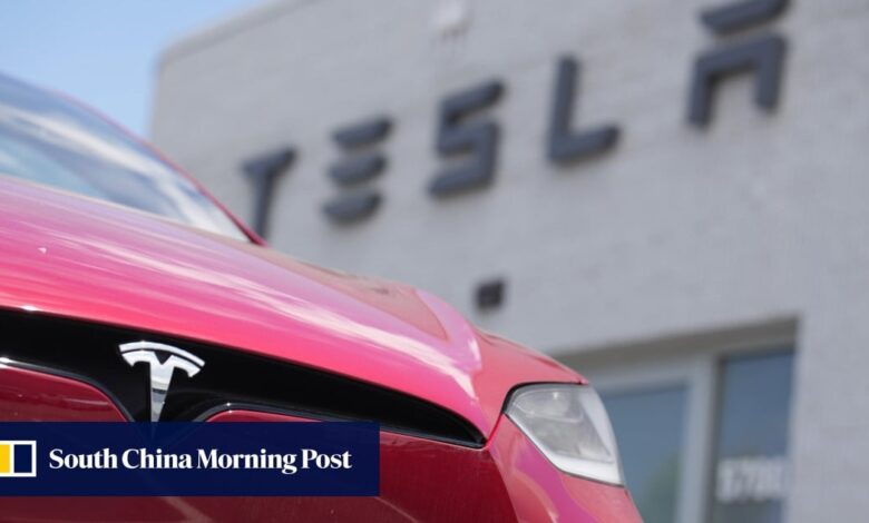 Battle for market share: Tesla cuts EV prices in mainland China in line with the US as sales slow Battle for market share: Tesla cuts EV prices in mainland China in line with the US as sales slow