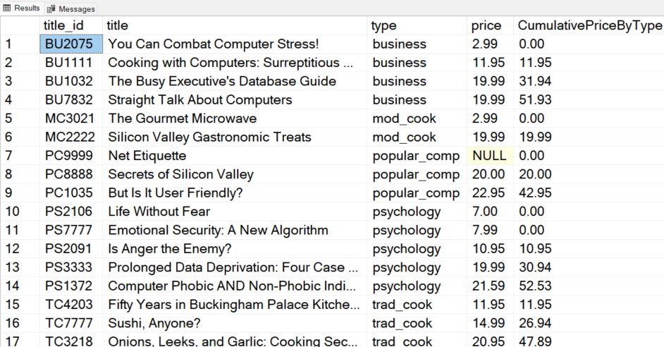 Using window functions for advanced data analysis