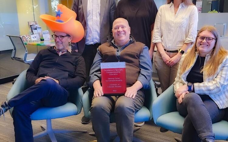 Deming Wins Another Top Award from Global Consortium of Entrepreneurship Centers | Leeds School of Business Deming Wins Another Top Award from Global Consortium of Entrepreneurship Centers | Leeds School of Business