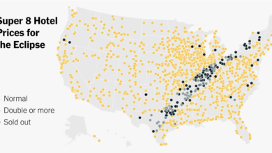 Eclipse’s Path Is Also Leaving a Trail of High Hotel Prices