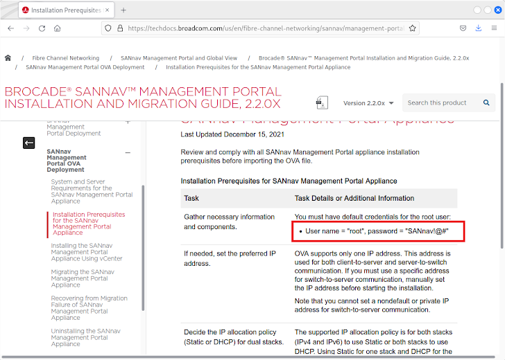 SANnav SAN Management Software