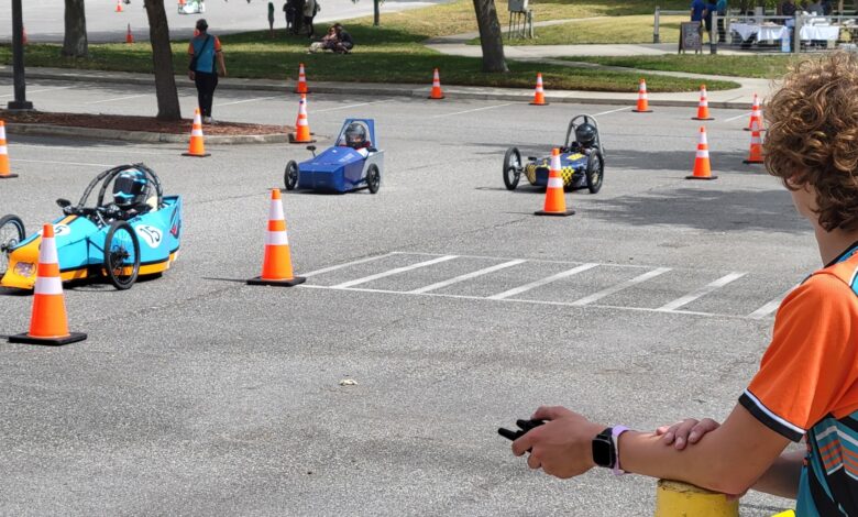 EV racers from Florida zip around FSCJ course EV racers from Florida zip around FSCJ course