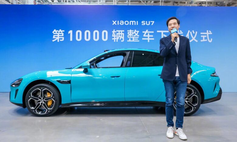 Xiaomi EV sees 10,000th mass-produced SU7 roll off line Xiaomi EV sees 10,000th mass-produced SU7 roll off line