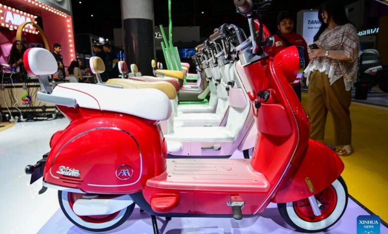Periklindo Electric Vehicle Show kicks off in Indonesia-Xinhua Periklindo Electric Vehicle Show kicks off in Indonesia-Xinhua