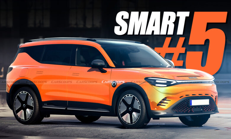 2025 Smart #5 EV: This Is What The Production SUV Will Look Like 2025 Smart #5 EV: This Is What The Production SUV Will Look Like