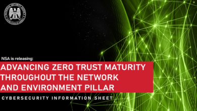 NSA Releases Maturity Guidance for the Zero Trust Network and Environment Pillar