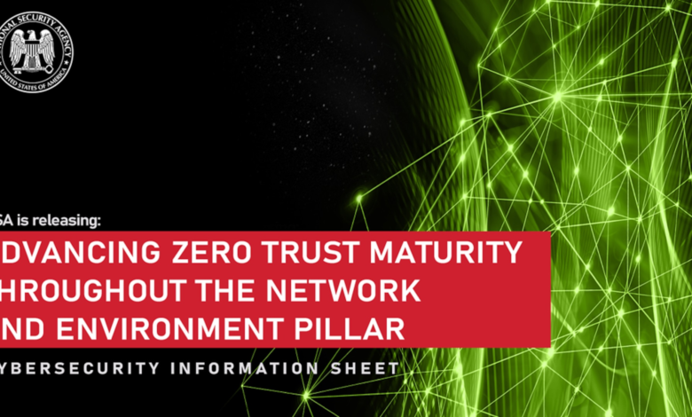 NSA Releases Maturity Guidance for the Zero Trust Network and Environment Pillar NSA Releases Maturity Guidance for the Zero Trust Network and Environment Pillar