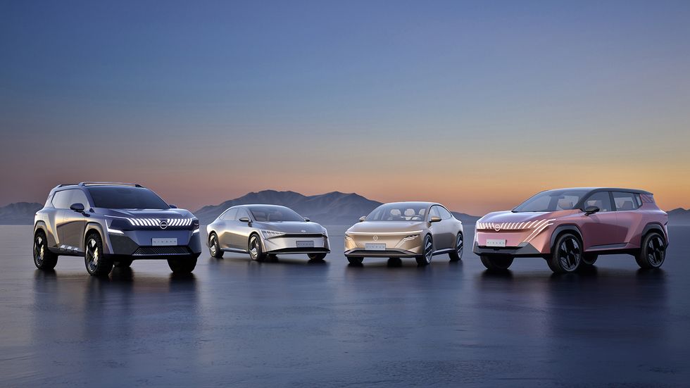 a group of cars parked in a parking lot