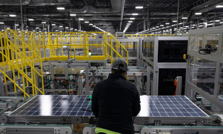 Solar Companies Seek New U.S. Tariffs on Asian Imports Solar Companies Seek New U.S. Tariffs on Asian Imports