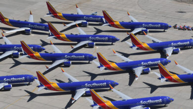 Southwest Quits Four Airports in Cost-Cutting Drive