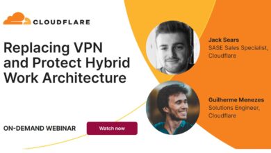 Replacing VPN and protect hybrid work architecture