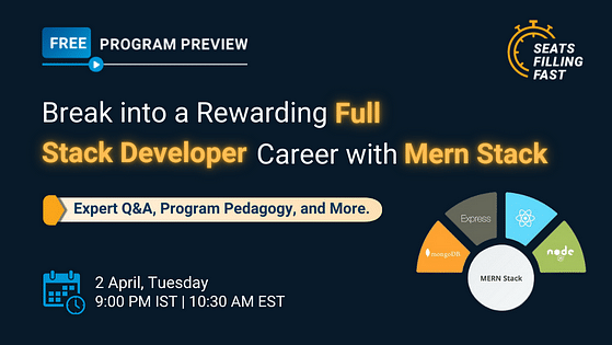 Break into Full Stack Developer Career with Mern Stack Break into Full Stack Developer Career with Mern Stack