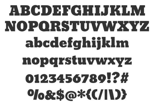 Free web fonts Bevan