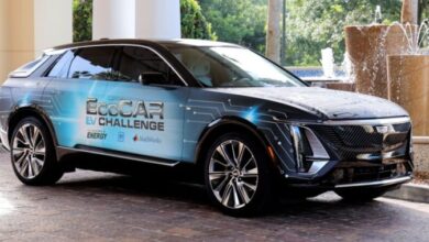 Why are groups of university students modifying Cadillac Lyriq EVs?