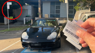 Porsche driver dealt double blow after parking in EV charging station